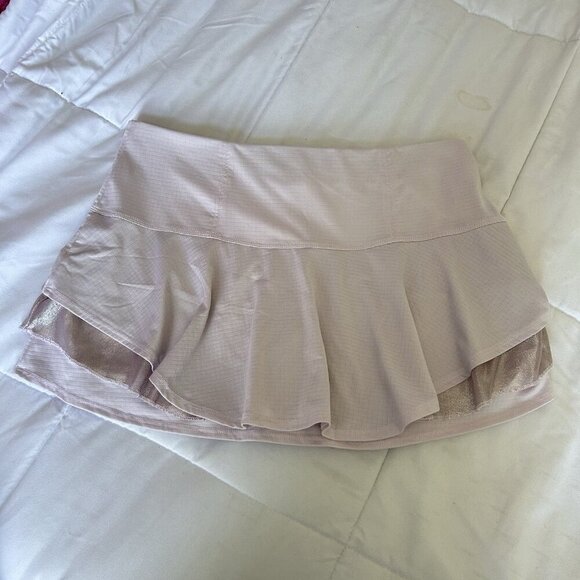 Lucky in Love Multilayer Flip Tennis Skirt Skort Size Large L Baby Pink Coquette - Picture 6 of 7
